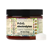 Santa Cruz Paleo Electrolyte Powder Pog bottle with clear label for on-the-go hydration.