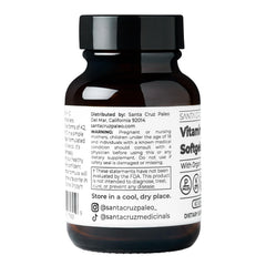 Santa Cruz Paleo gluten-free label signals a dairy-free, sugar-free supplement option