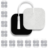 Santamedical TENS unit replacement pads in 40-piece set with secure adhesion.