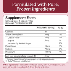 Santo Remedio Circulación Plus label close-up highlighting beet extract and vegan formula.