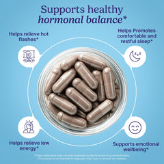 Santo Remedio Hormonal Balance packaging box displayed for everyday routine use.