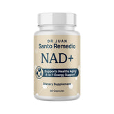 Santo Remedio NAD+ bottle pour shows energy-focused daily serving