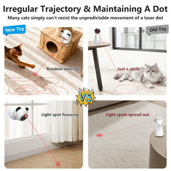 Saolife laser cat toy three modes support varied exercise routines