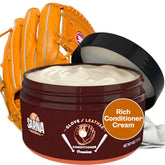 SARNA Baseball Glove Conditioner bottle pour for easy application