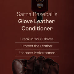 Sarna Glove Conditioner supports break-in with controlled softness.