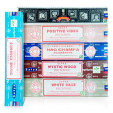 Satya Nagchampa incense stick for meditation and calm atmosphere.