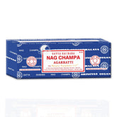 Satya Sai Baba Nag Champa box of incense for tranquil spaces.