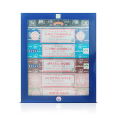 Satya Super Hit incense stick to uplift mood and focus.