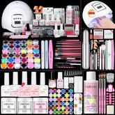 SAVILAND beginners nail kit setup for at-home practice and step-by-step nail art.