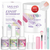 SAVILAND clear dip powder bottle for a long-lasting natural-look manicure.