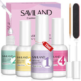 SAVILAND dip base bottle for smooth, even foundation on nails