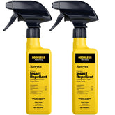 Sawyer Permethrin bottle pour for easy outdoor application on clothing and gear.
