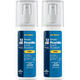 Sawyer Picaridin Spray 20% bottle showing mosquito and tick protection