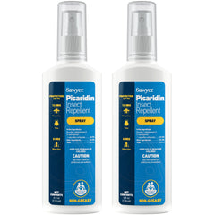 Sawyer picaridin spray bottle for long-lasting insect protection.