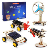 SCAEMO solar powered car kit for kids demonstrating hands-on engineering