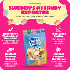 Scandylicious BUBS Sour Skulls tangy chews for snack time