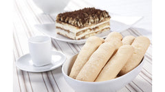 Schar Lady Fingers packaging freshness image shows long-lasting crispness.