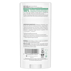 Schmidt's aluminum-free deodorant application on skin shows smooth, non-greasy finish