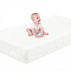SCHNAUZER HOME crib mattress dual-sided design for newborn and toddler comfort