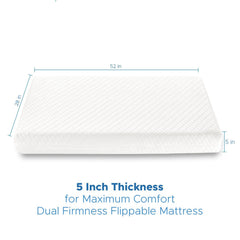 SCHNAUZER HOME 52x28x5 inch dimensions fit standard cribs and toddler beds