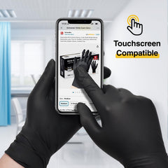 Schneider XS nitrile gloves provide a secure, snug fit