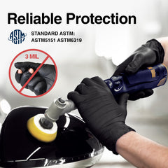 Schneider gloves with textured fingertips for secure grip