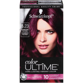 Schwarzkopf Color Ultime Charcoal Fuchsia color cream for vivid, long-lasting results at home.