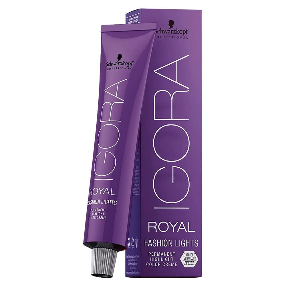 Schwarzkopf Igora Fashion Lights L-88 red hair color creates vibrant highlights with radiant brightness.
