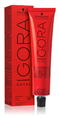 Schwarzkopf Igora Royal 4-0 medium brown mixing setup ready for application