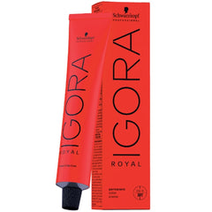 Schwarzkopf Igora Royal 6-1 Dark Blonde Cendre activator for lasting color results