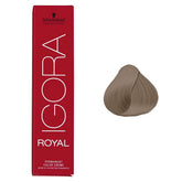 Schwarzkopf Igora Royal 8-1 application demonstrating even tone and shine