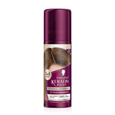 Schwarzkopf Keratin Root Color Spray in light brown for fast gray coverage.