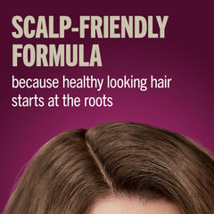 Schwarzkopf Keratin Root Color Spray dries quickly for soft, natural-looking results.