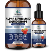 Scibalia Alpha Lipoic Acid 1000mg bottle pours for daily antioxidant support