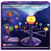 Science Can Solar System projector displays eight planets on wall for learning