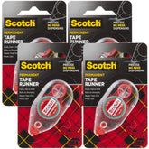 Scotch 6061 adhesive roller applying double-sided tape for clean scrapbooking