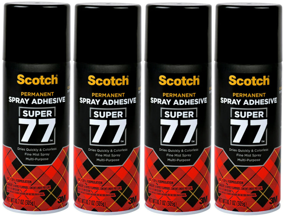 Scotch Super 77 spray can ready for multi-surface bonding