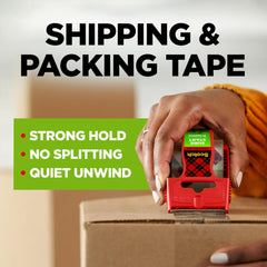 Scotch Sure Start packing tape clear rolls deliver precise, clean seals