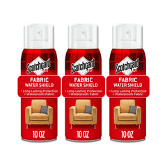 Scotchgard application on curtains to keep fabrics cleaner longer.
