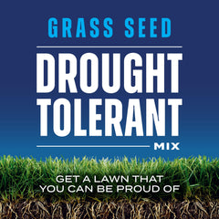 Spreader application of Scotts mix for even seed distribution