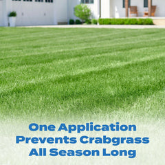 Scotts Halts bag back with spring and fall application instructions.