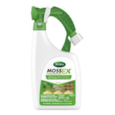 Scotts MossEx 3-in-1 Ready Spray hose-end application for quick moss control on lawns.