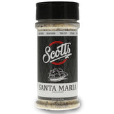 Scott's Santa Maria Seasoning bottle front view highlights pantry-ready flavor enhancer.