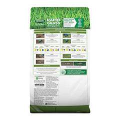 Scotts Turf Builder Rapid Grass spreader-ready mix demonstrates even distribution.