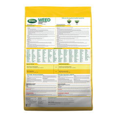 Scotts Weed Control for Lawns targets dandelion and clover in a healthy lawn.