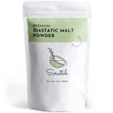 Scratch Diastatic Malt Powder being poured to boost dough rise.