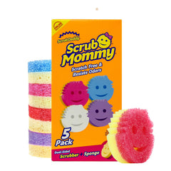 Scrub Daddy Scrub Mommy dual-sided sponge for versatile cleaning.