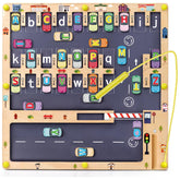 Scuwtocn wooden alphabet maze board for hands-on letter learning safely