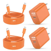 SDYXZ 40W USB-C fast charger block for quick, safe iPhone charging.