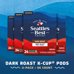 Seattle's Best 24-pod box front for convenient single-serve brewing.